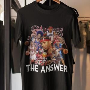 Allen Iverson Basketball Signature Shirt
